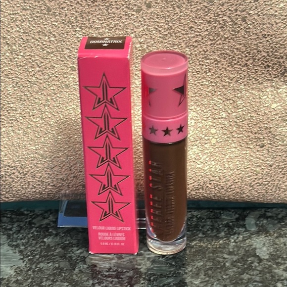 Jeffree Star Velour Liquid Lipstick DOMINATRIX & Ipsy Pink Glittery Pouch Bundle - Picture 6 of 6